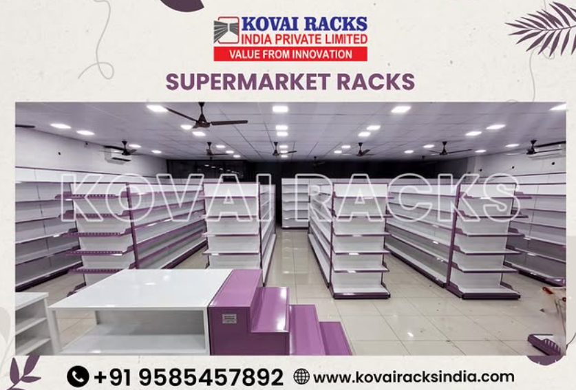 Leading Supermarket Rack Manufacturers and suppliers in Salem – Kovai Racks